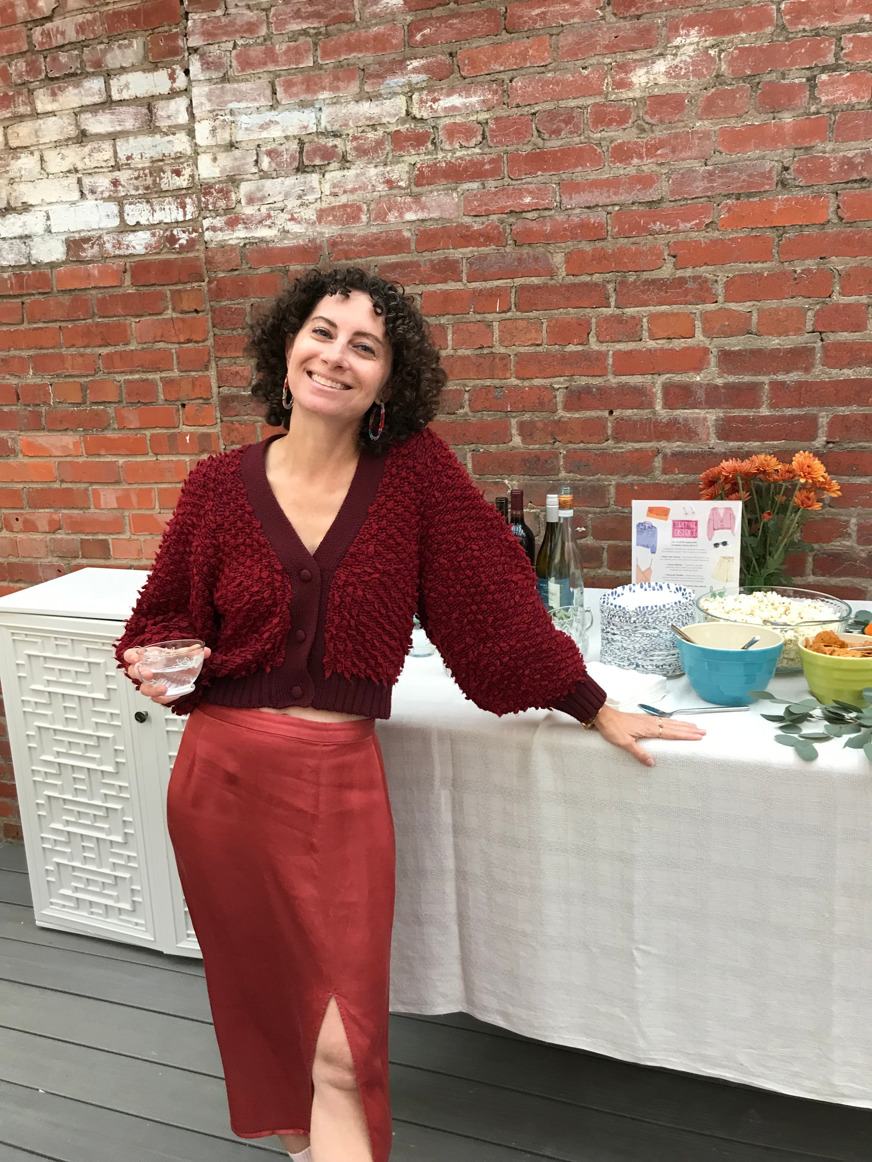 Stephanie, founder of Thrift the District